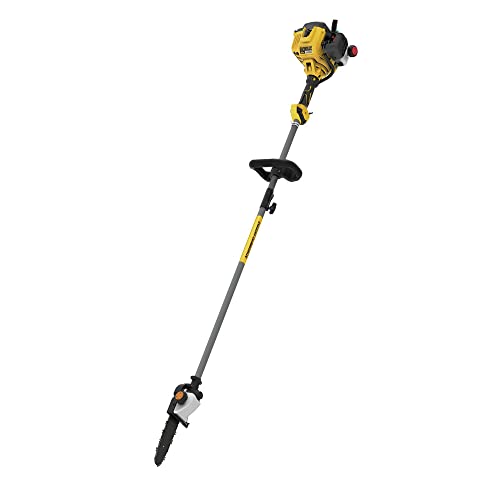 DEWALT Gas Pole Saw, 27cc, 10-inch, Attachment Capable (DXGP210)