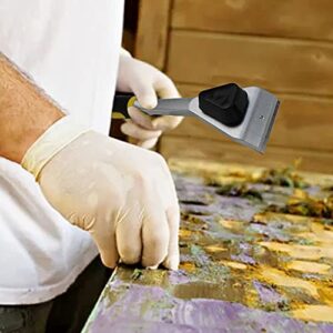 Heavy Duty 2.5" Carbide Razor Blade Paint Scraper Spealloy Decorative Painting Tool for Scraping Paint, Varnish, Wood Floor, Glue.
