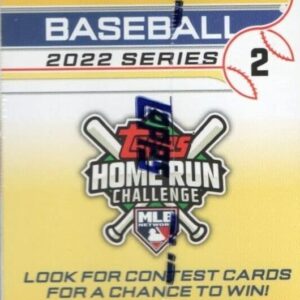 2022 Topps Series Two Factory Sealed Blaster Box of Packs with 99 Cards including One EXCLUSIVE Commemorative Relic Card and Possible Rookies Autographs and Jersey Cards