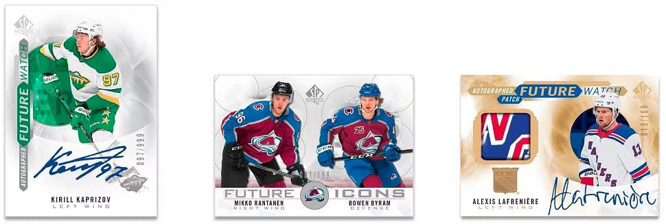 2020/21 Upper Deck SP Authentic NHL Hockey HOBBY box (18 pks/bx)