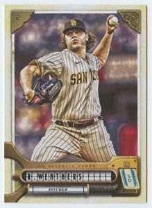 2022 topps gypsy queen #129 ryan weathers padres baseball mlb