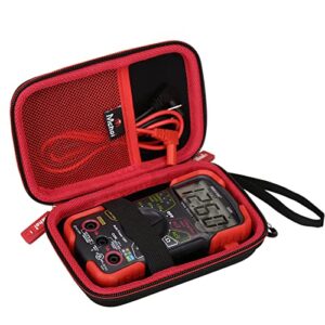 mchoi hard portable case fits for innova 3320/3340 digital multimeter, case only black