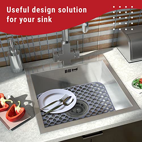 Kitchen Sink Protector 13.58" x 11.6" - Sink Mats for Bottom of Kitchen Sink - Sink Protectors for Kitchen Sink - Sink Mats and Protectors - Dish Drying Mat for Stainless Steel Sink