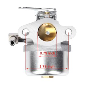 Carburetor for Toro 38250 38010 38015 Snow Thrower w/Tecumseh HS40 HSSK40 4 Cycle Horizontal Engine 632113 632113A