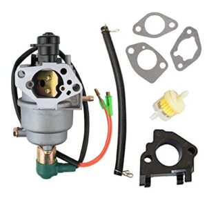 beiyiparts auto carburetor for powerhorse 9000es 9000 m166114h 166114 420cc 7250 watt generator