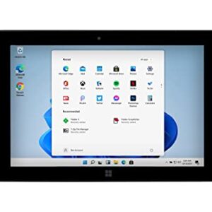 Fusion5 10" Windows 11 FWIN232 Plus N4020 Intel Quad-Core Ultra Slim Windows Tablet PC - 4GB RAM, USB 3.0, Micro HDMI, IPS HD Display, 5MP and 2MP Cameras, Bluetooth (64GB)