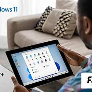 Fusion5 10" Windows 11 FWIN232 Plus N4020 Intel Quad-Core Ultra Slim Windows Tablet PC - 4GB RAM, USB 3.0, Micro HDMI, IPS HD Display, 5MP and 2MP Cameras, Bluetooth (64GB)