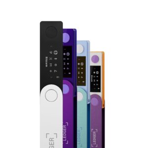 Ledger Nano X Crypto Hardware Wallet (Cosmic Purple) - Bluetooth - The Best Way to securely Buy, Manage and Grow All Your Digital Assets