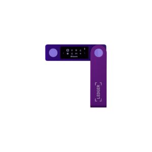 Ledger Nano X Crypto Hardware Wallet (Cosmic Purple) - Bluetooth - The Best Way to securely Buy, Manage and Grow All Your Digital Assets