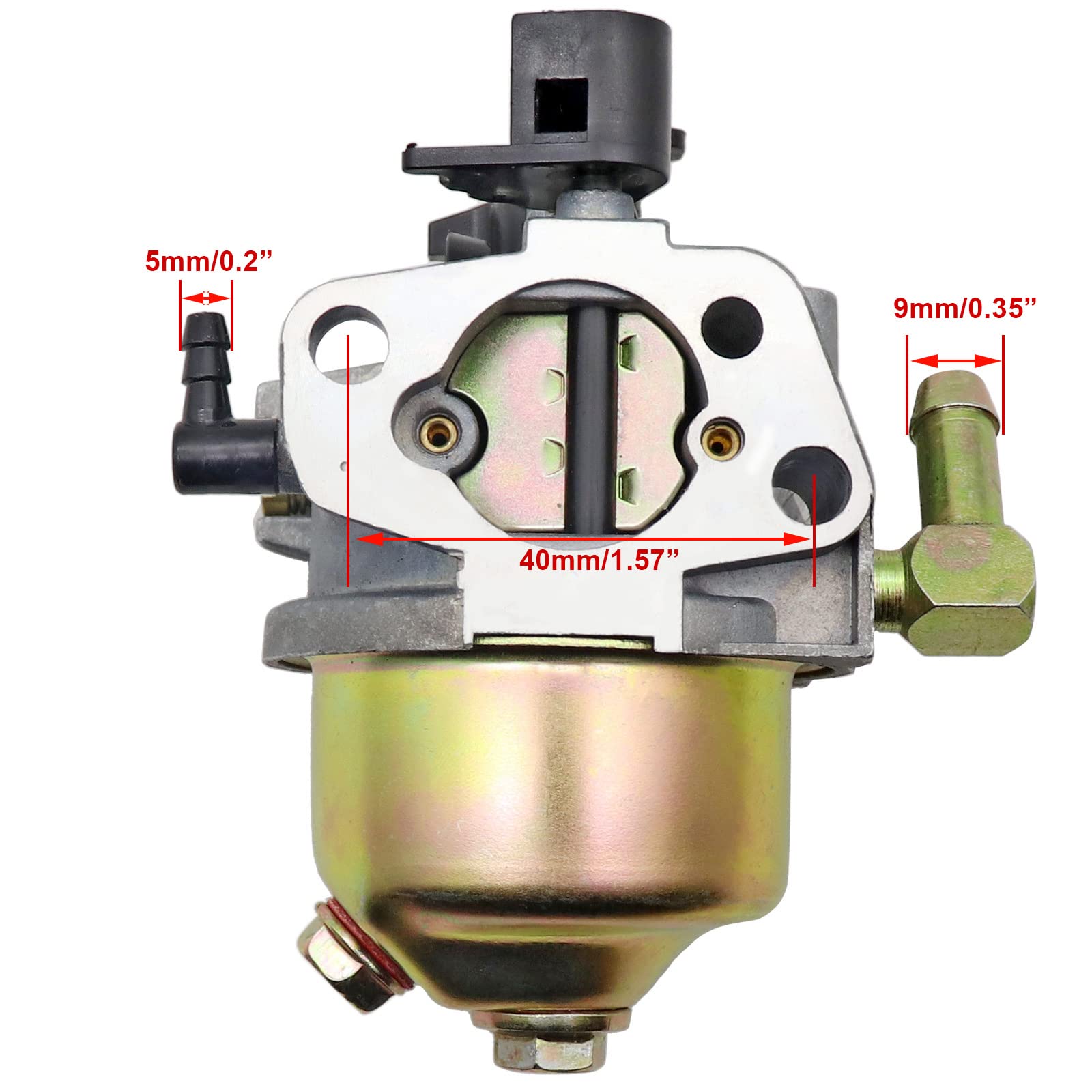 XQSMWF Snow Blower Carburetor Huayi 170SD 170SA 175SC Compatible with Troy Bilt 270-WUA 670-WUA 670-WUB 208cc Engine MTD Craftsman 2410 2420 24" 951-15236 751-15236 31AS6BEE793 31BS6BN2711