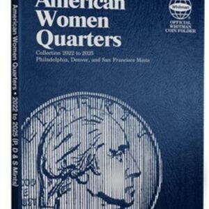2022 P, D, S Maya Angelou 3 Coin Set in Whitman Blue Folder #4985 Quarter Seller Uncirculated