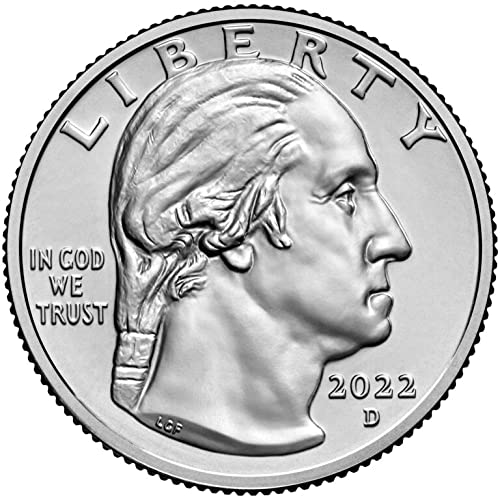 2022 P, D BU American Women Quarter 10 Coin Set Collection US Mint Uncirculated