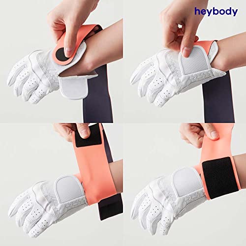 heybody Slim Air Golf Wrist Support Strap (Gray) | Golf Wrist Brace for Carpal Tunnel | Golf Training Equipment | Wrist Pain Relief Injury Prevention | Comfortable Fit Elastic Material