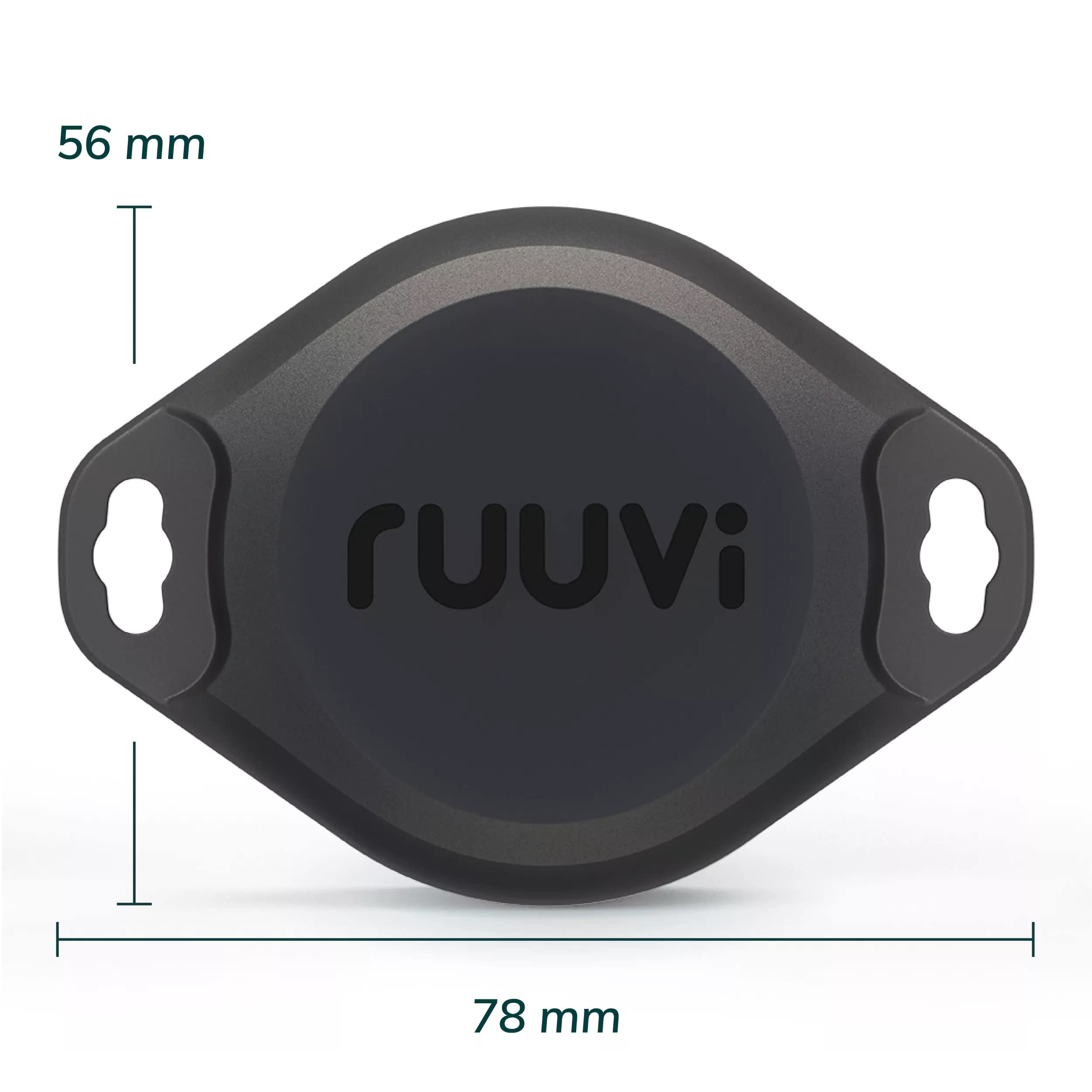 RuuviTag Pro 3in1 Wireless Bluetooth Temperature (°C/°F), Air Humidity and Motion Sensor. Alerts & History. Free Android/iOS apps. Integrates with Victron, Homey, and Home Assistant. Made in Europe.