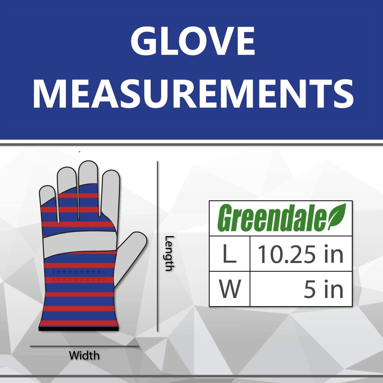 Greendale (3, 6 or 12 Pack - Leather & Cotton Work Gloves - Garage, Yard, Garden, Industrial, Commercial - One Size Fits Most (12, One Size)