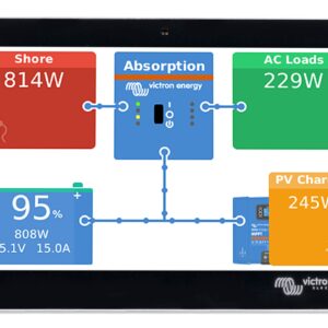 Victron Energy GX Touch 70, Display Screen for Cerbo GX (Waterproof)