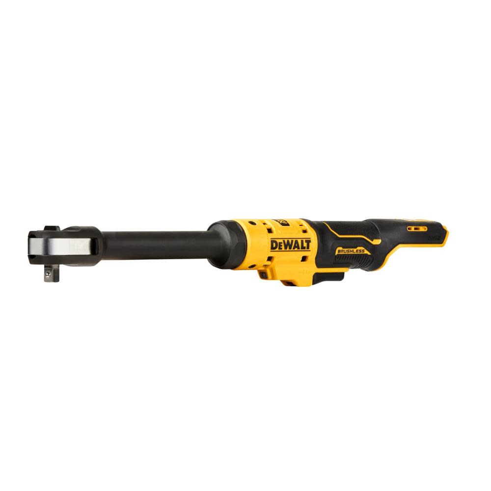 DEWALT XTREME 12V MAX* Cordless Ratchet, Brushless,3/8 in., Extended Reach, Tool Only (DCF503EB)