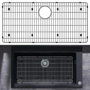 27-1/2" x 13-1/2" x 1-1/4" sink protectors for kitchen sink - sink bottom grid - stainless steel sink protector - sink grate for bottom of kitchen sink - kitchen sink rack