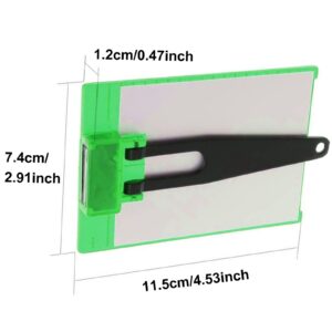 KEZERS Laser Target Card Plate for Laser Level (Green)