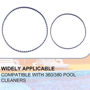 Mifyca Pool Cleaner 360 380 Belts 9-100-1017 Small and Large Belt Replacement Kit Fit for Po-laris 360 380 Pool Cleaners, Pol-aris Pool Cleaner Parts