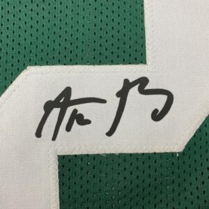 Facsimile Autographed Aaron Rodgers Green Bay Green Reprint Laser Auto Football Jersey Size Men's XL