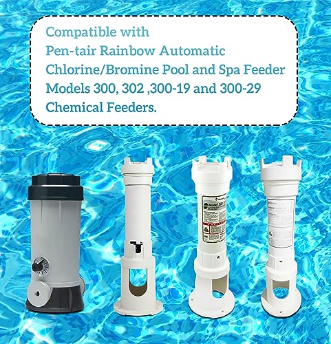8' Feet Pool Chlorinator Tubing R172023 Parts Compatible with Pen-tair Rainbow Chemical Feeder,Pool and Spa Feeder
