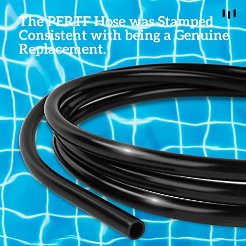 8' Feet Pool Chlorinator Tubing R172023 Parts Compatible with Pen-tair Rainbow Chemical Feeder,Pool and Spa Feeder