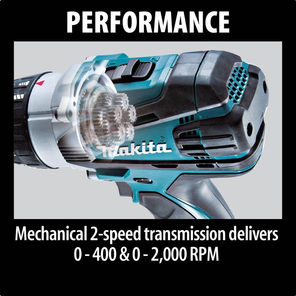 Makita 18V Lxt Lithium-Ion Cordless 1/2 In. Hammer Driver Drill (Bare Tool)