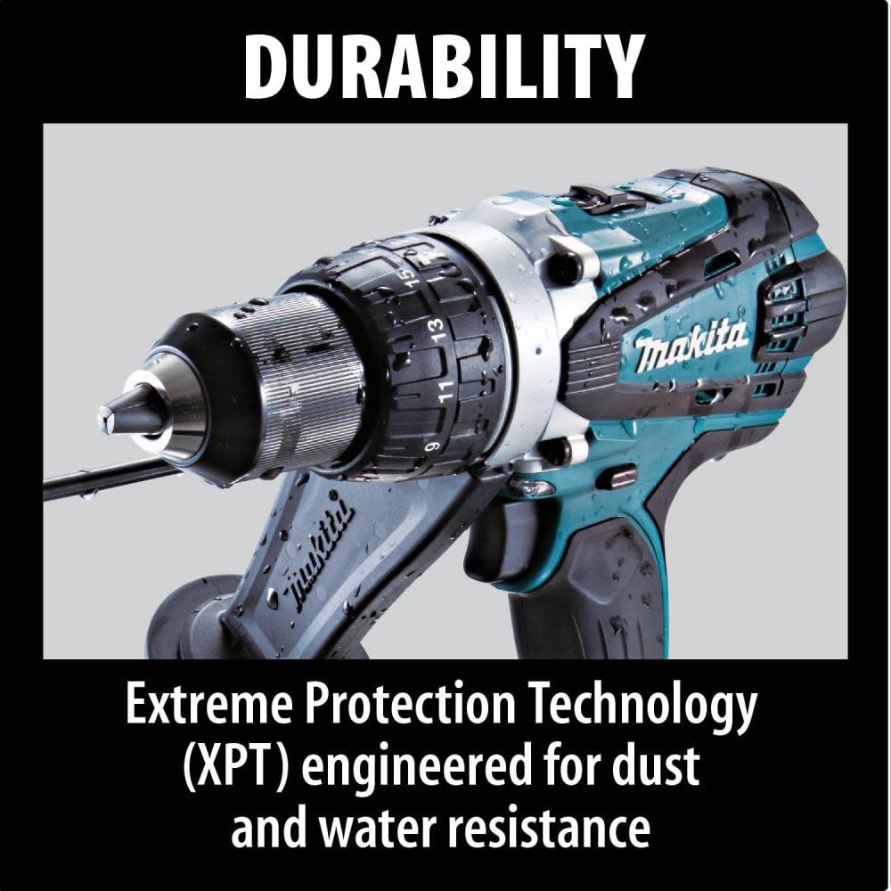 Makita 18V Lxt Lithium-Ion Cordless 1/2 In. Hammer Driver Drill (Bare Tool)