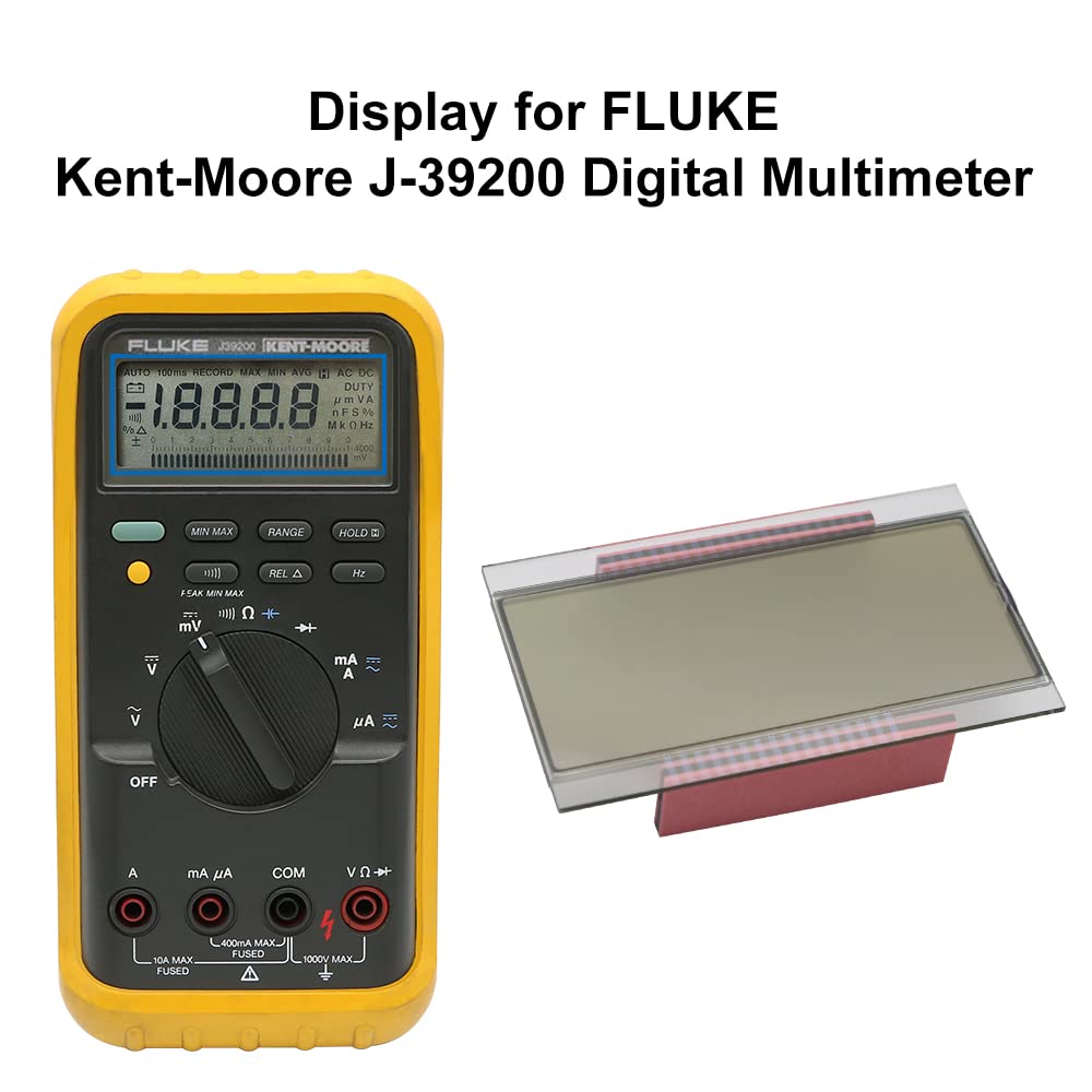 BENET Display Replacement for FLUKE 87 87- LLL Kent-Moore J-39200 Digital Multimeter, Green,Black