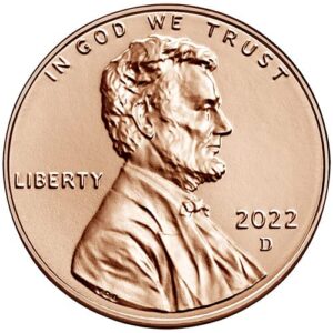 2022 d bu lincoln shield cent us mint choice uncirculated