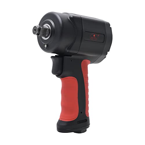 AEROPRO TOOLS 1/2-Inch composite Mini Air Impact Wrench(AP9515),compact design with 500FT-LBS strong torque