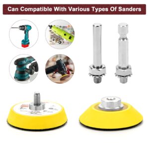 Windspeed 240+8 Pcs Sanding Discs Pad Kit, 2 Inch Die Grinder Sanding Disc Sander Attachment for Drill Sanding Attachment Rotary Sander Pads Include 60-3000 Grit