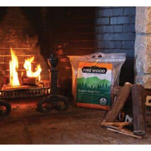 Green Mountain Firewood GMFC 8-Log Bundle Logs - 8-Log Bundle with Fire Starters