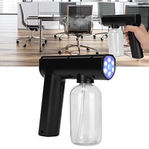 Electric Mist Atomizer Sprayer Gun, Electric Handheld Sprayer Disinfectant Fogger Gun Portable Rechargeable Sprayer Gun, Nanometer Disinfectant Machine for Home Office School Hotel