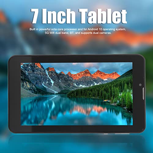 Android 10.0 Tablet, 7 Inch HD IPS Screen Toddler Tablet Computer with Octa Core Processor, 2G RAM 32G Storage, Bluetooth, WiFi, 3500mAh Battery, Dual Camera(Green)