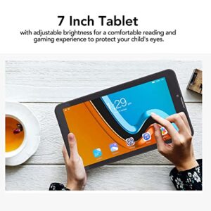 Android 10.0 Tablet, 7 Inch HD IPS Screen Tablet 2GB RAM 32GB Storage Kids Tablet Computer with Quad Core Processor, Bluetooth, WiFi, 3500mAh Battery, Dual Camera(Green)