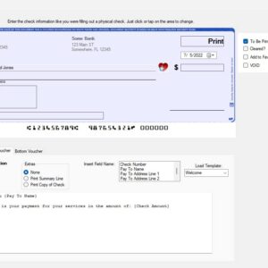 Print Checks Deluxe - Business Class Check Printing Software for Windows 10/11