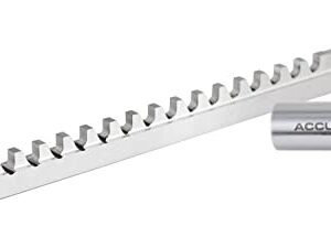 Accusize Industrial Tools 3/32 inch, Style B High Speed Steel Keyway Broach, 5000-0008