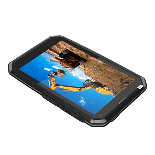 HD Tablet, Rear Camera 3.0MP AF Support 4G Net 1920x1200 Full HD Rugged Tablet 8 inch for Industrial for Warehouse for 12(#1)