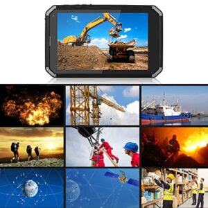 HD Tablet, Rear Camera 3.0MP AF Support 4G Net 1920x1200 Full HD Rugged Tablet 8 inch for Industrial for Warehouse for 12(#1)