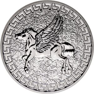 2022 uk 1 oz british st. helena pegasus 1 oz silver coin pound uncirculated