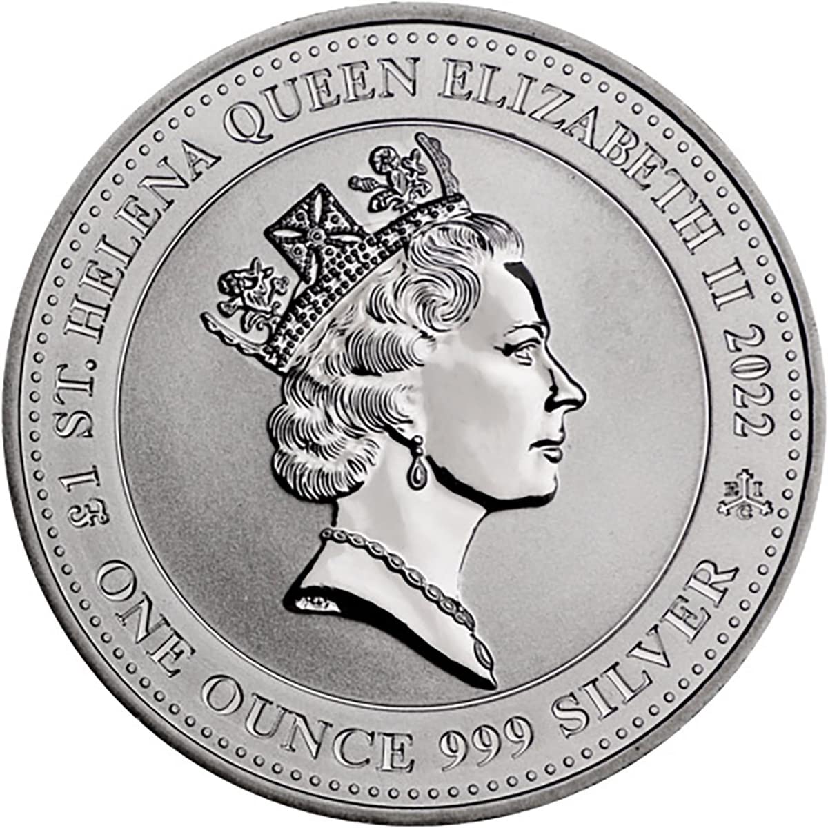 2022 UK 1 oz British St. Helena Pegasus 1 oz Silver Coin Pound Uncirculated