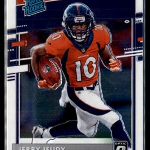 Jerry Jeudy - Broncos [Rated Rookie] 2020 Panini Donruss Optic NFL Football Card #157