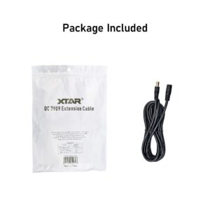 XTAR DC7909 8mm Extension Cable,10Ft 3M DC 8mm Cord Female to Male Cable Connector for XTAR SP100 Solar Panel Solar Generator Portable Power Station 14AWG