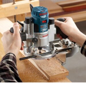 BOSCH RBS015MBS 15-Piece (Universally Compatible Accessory) Carbide-Tipped Wood Router Bit Assorted Set