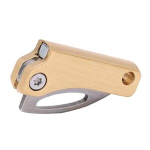 RTZY Portable Brass Small Pocket Knife with a Small Knife with a Key Chain for Outdoor Camping (RTZY1nh39cuxov)