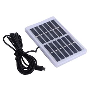 Solar panel polycrystalline silicon solar panel charger mini USB port for home lighting for low consumption equipment