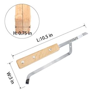 QZATTCAEN Flex Drill Bit Placement Tool, Auger Drill Bit Installation Bracket, Long Bits Installer