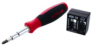 wiha 77891 11inone multi-driver with softfinish handle & 40010 magnetizer demagnetizer